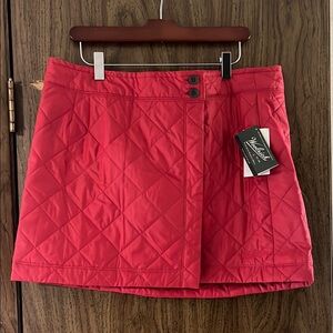 NWT Woolrich Quilted Wrap Skirt-Size 14